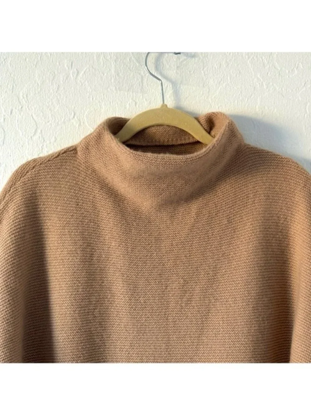 The Reset R Label Funnel Pullover Wool Cashmere Sweater Toffee Medium